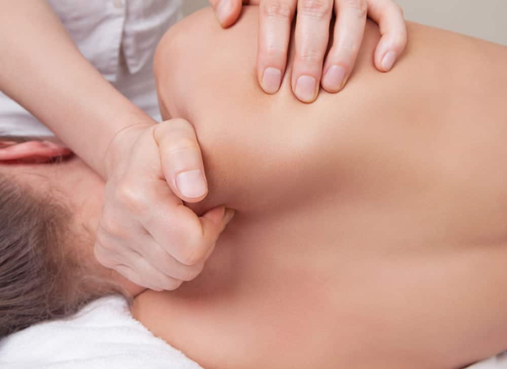 massage being performed